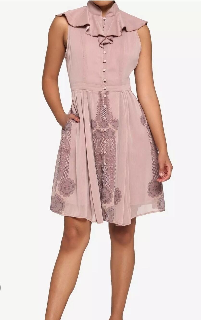 Her Universe Star Wars Leia Cloud City Womens Cosplay Costume Dress Size S